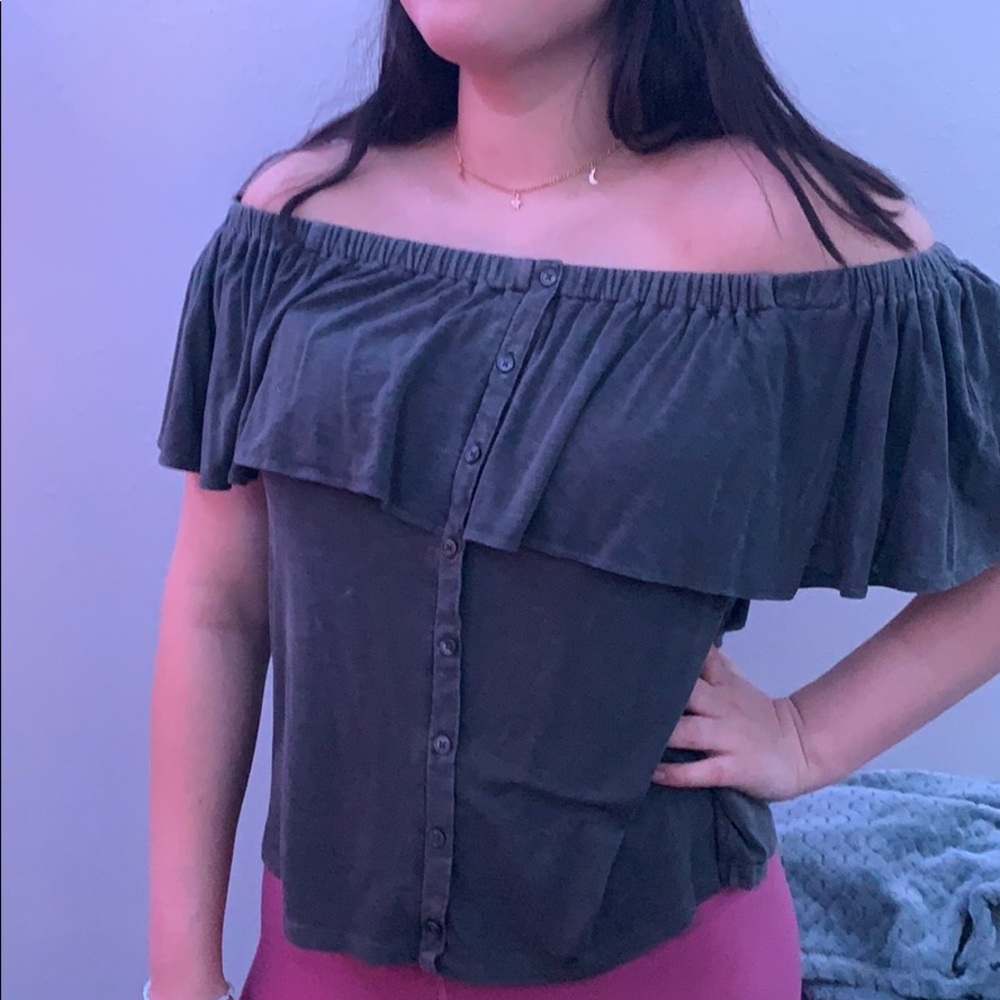 off the shoulder blouse